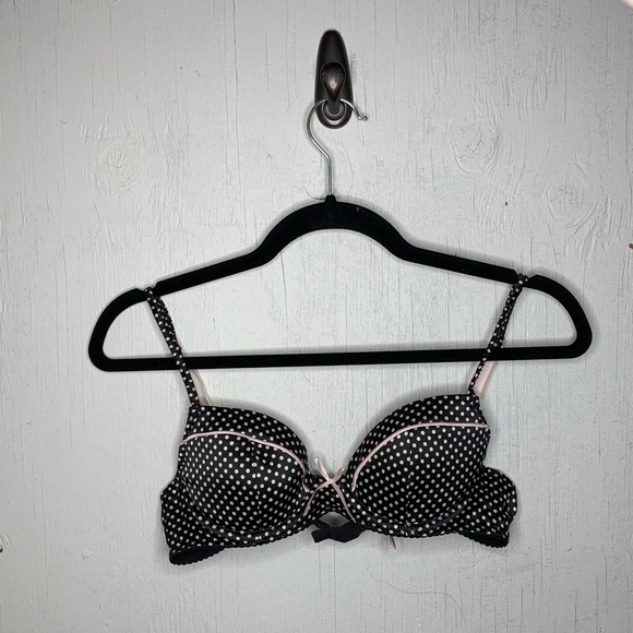 Victoria's Secret Other - Victoria’s Secret Polkadot Push Up Sexy Bra